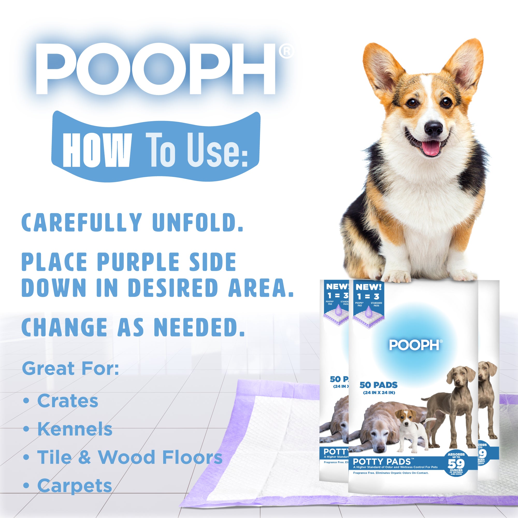 POOPH® Potty Pads™
