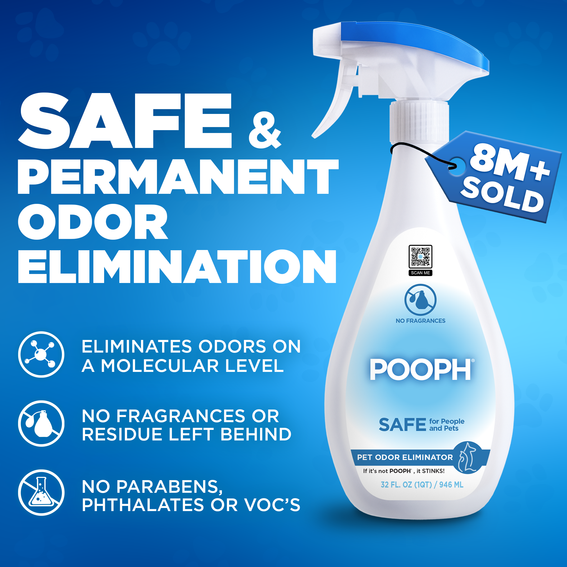 POOPH® Pet Odor Eliminator