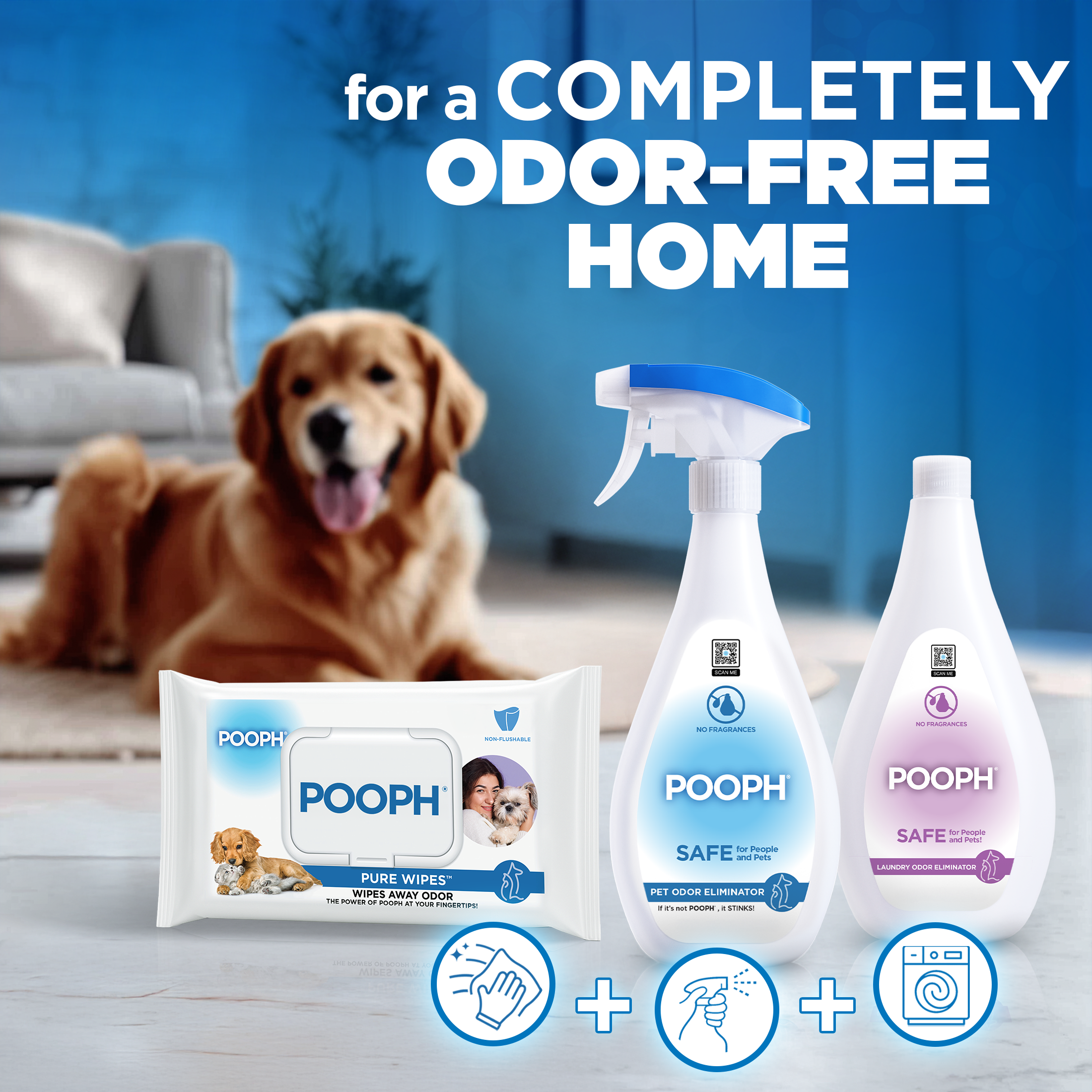 POOPH® Pet Odor Eliminator