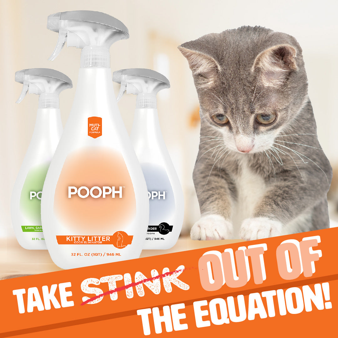 POOPH® Kitty Spray Odor Eliminator