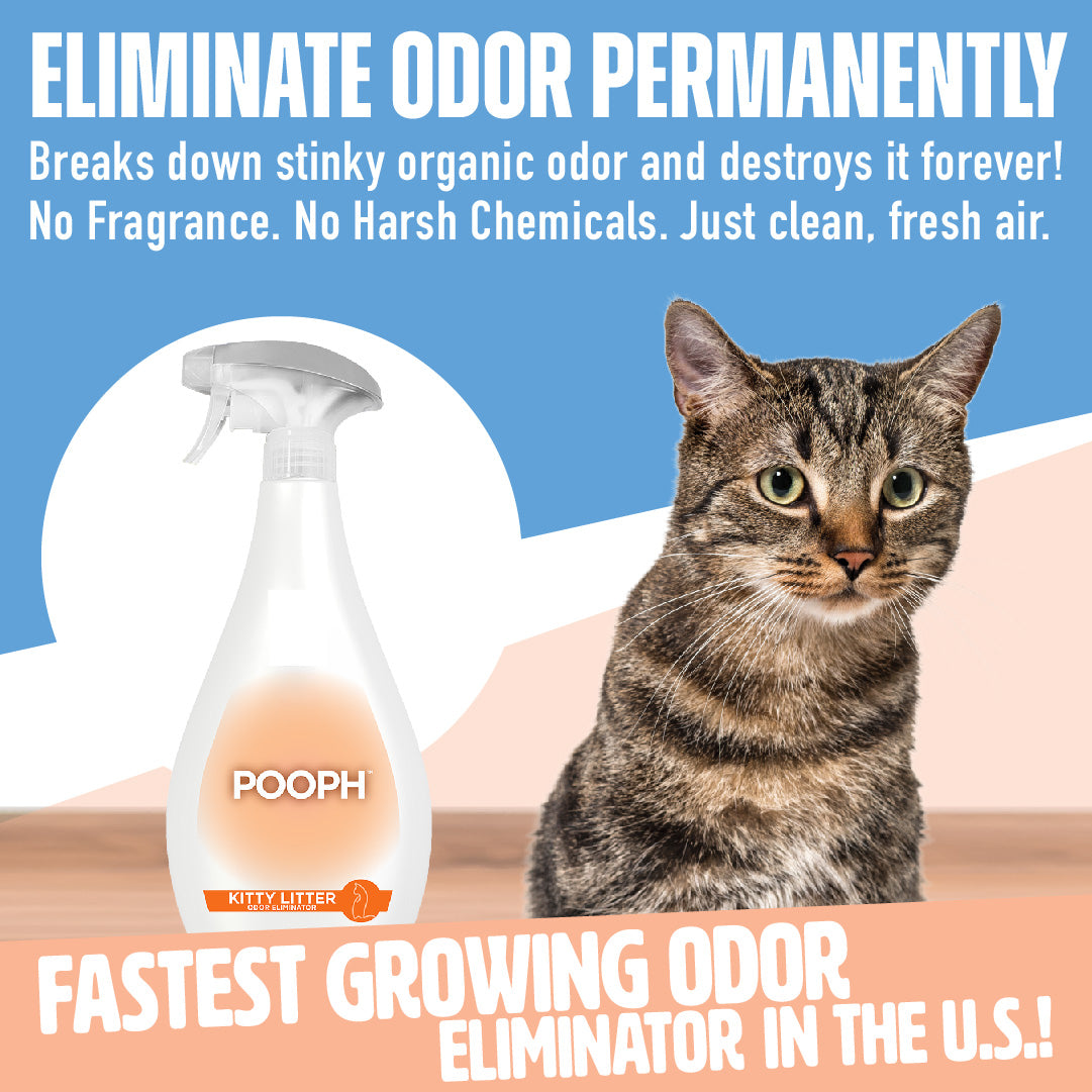 POOPH® Kitty Spray Odor Eliminator