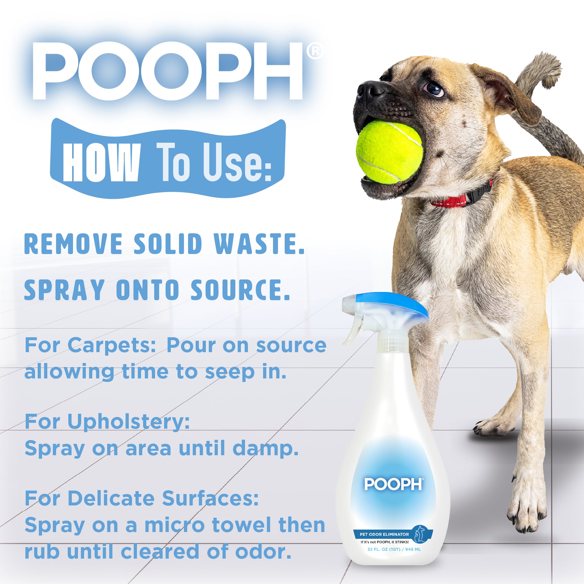 POOPH® Pet Odor Eliminator