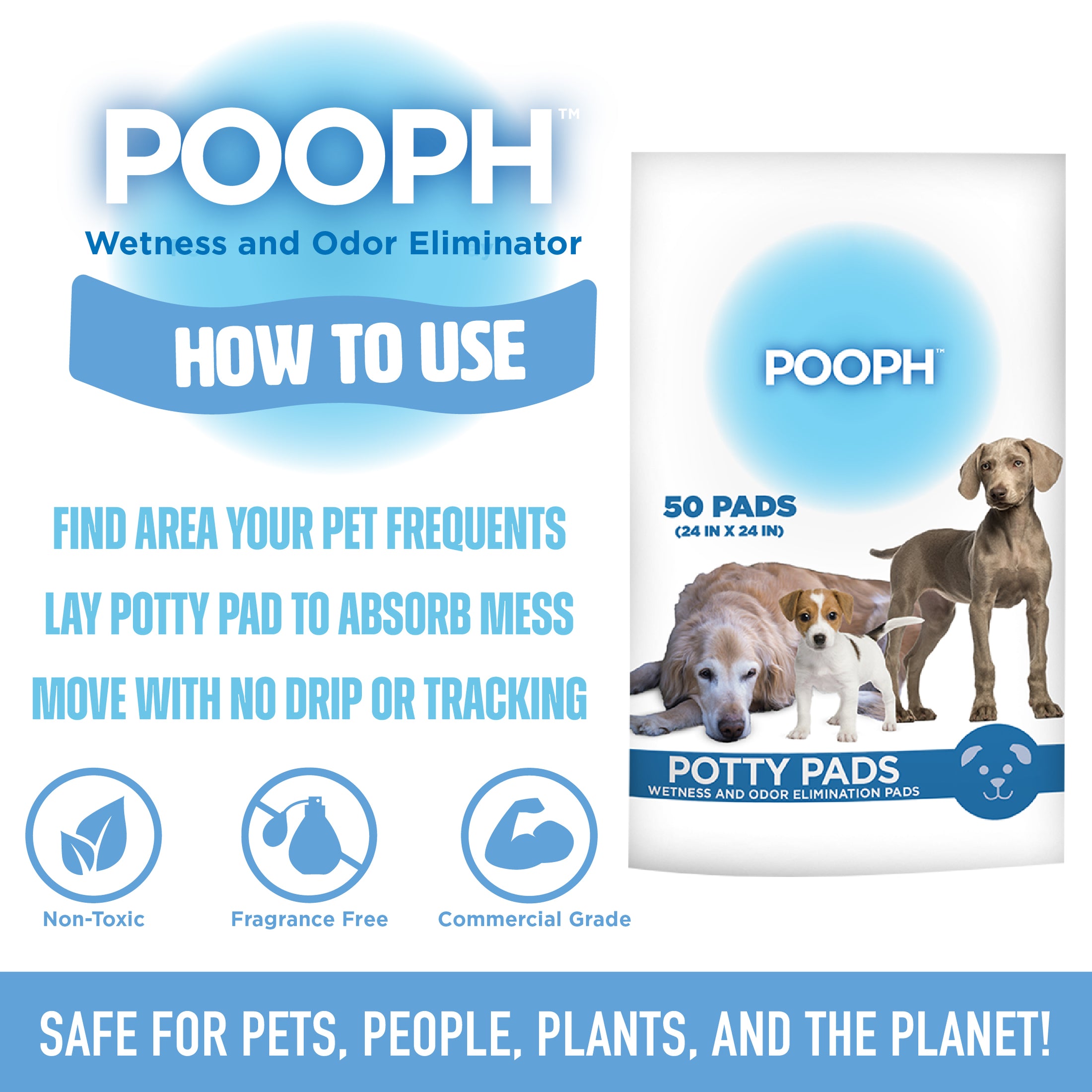 POOPH® Potty Pads