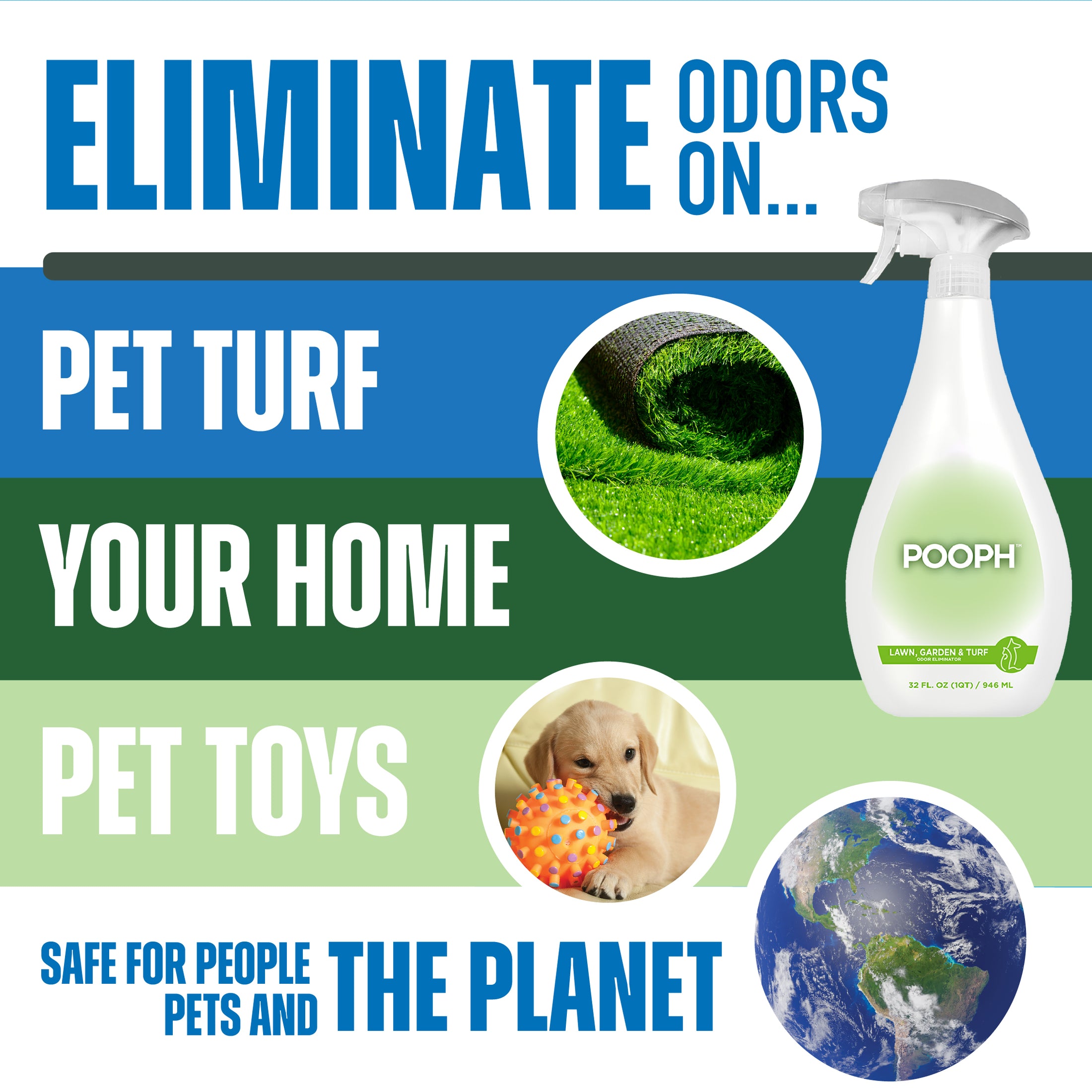 POOPH® Lawn, Garden, & Turf Odor Eliminator