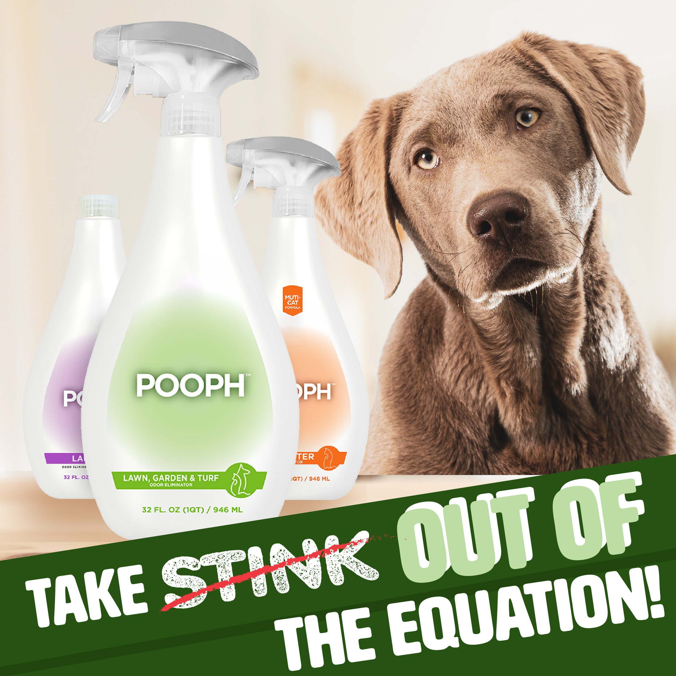 POOPH® Lawn, Garden, & Turf Odor Eliminator