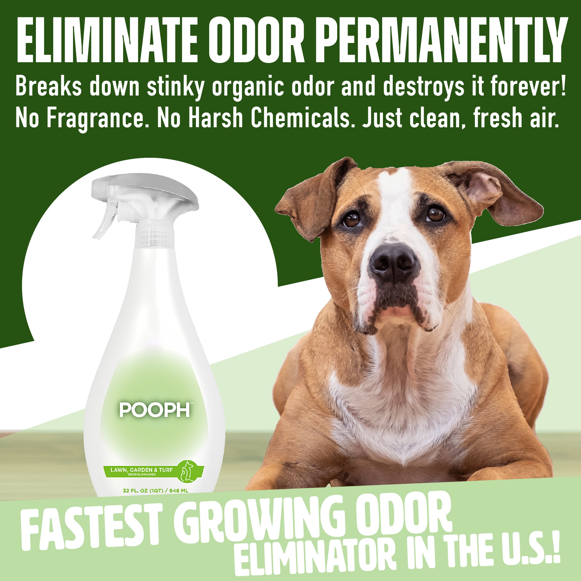 POOPH® Lawn, Garden, & Turf Odor Eliminator