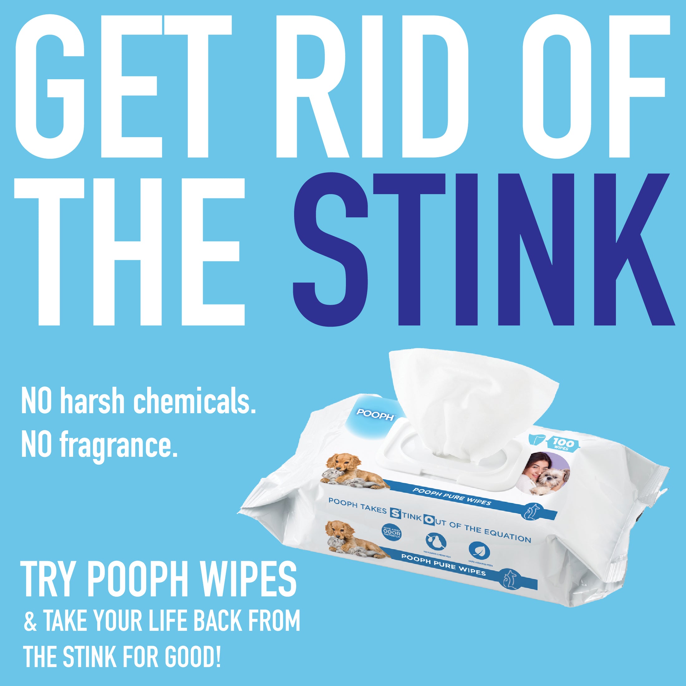 POOPH® Pure Wipes