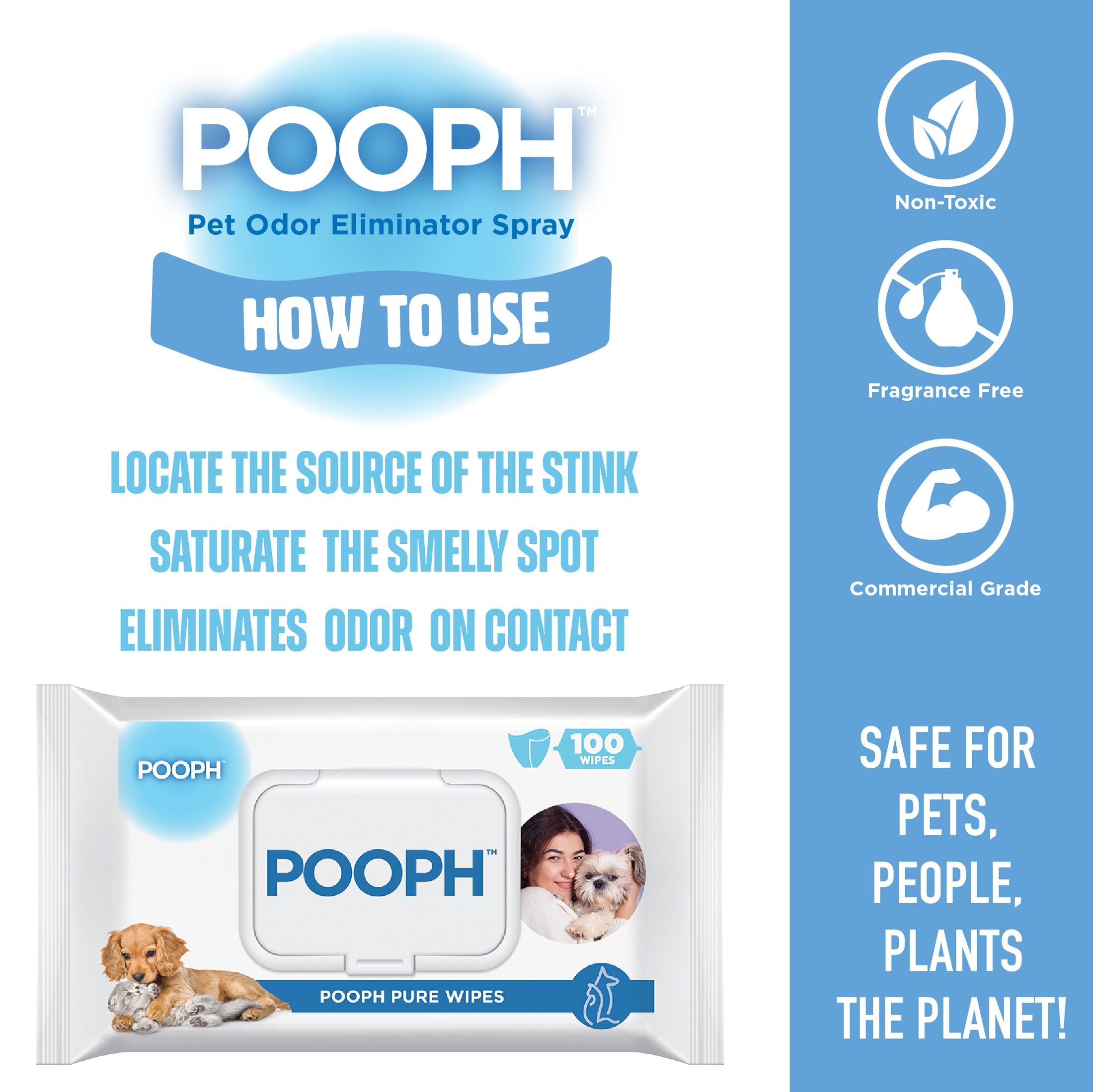 POOPH® Pure Wipes