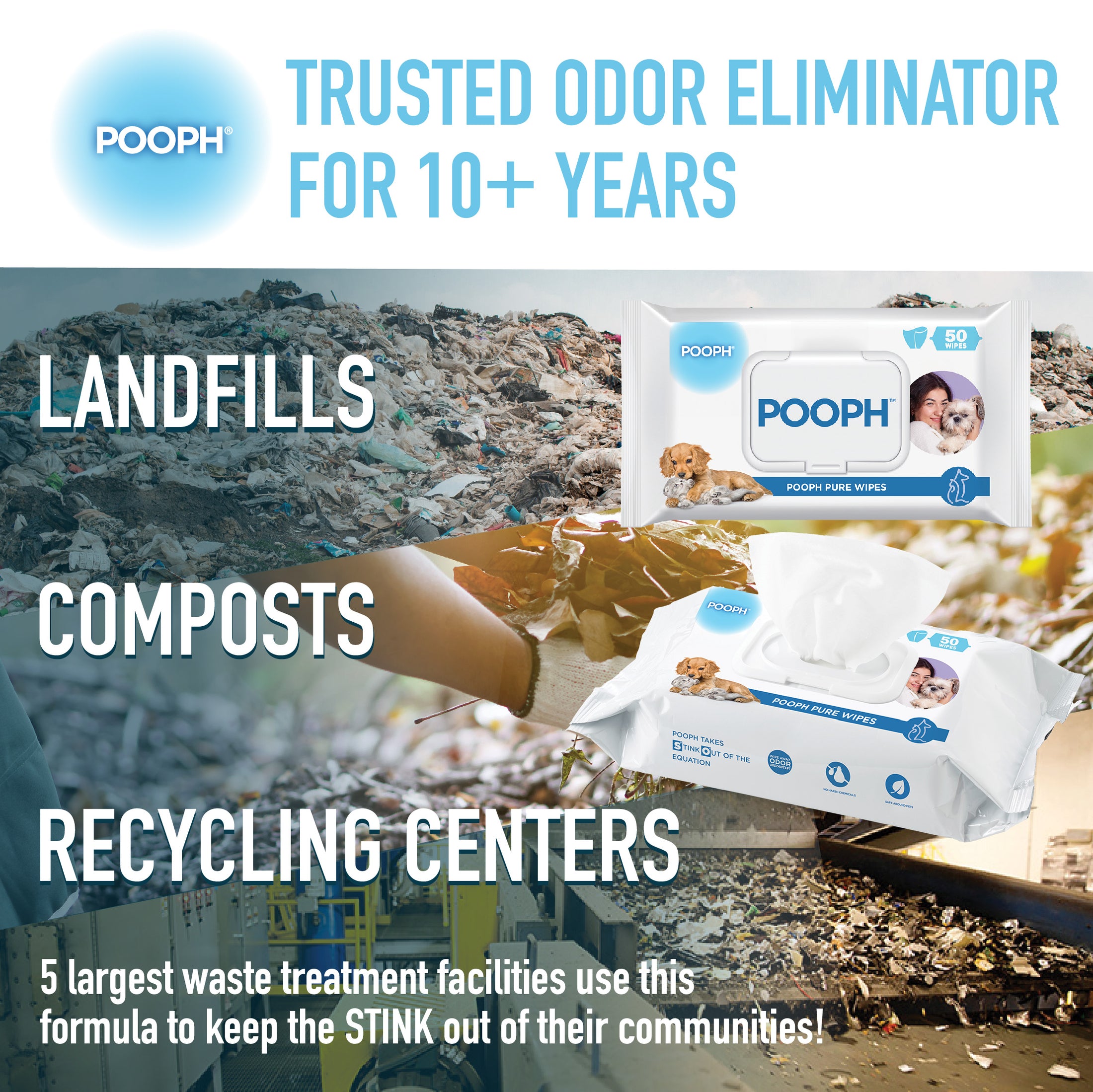 POOPH® Pure Wipes