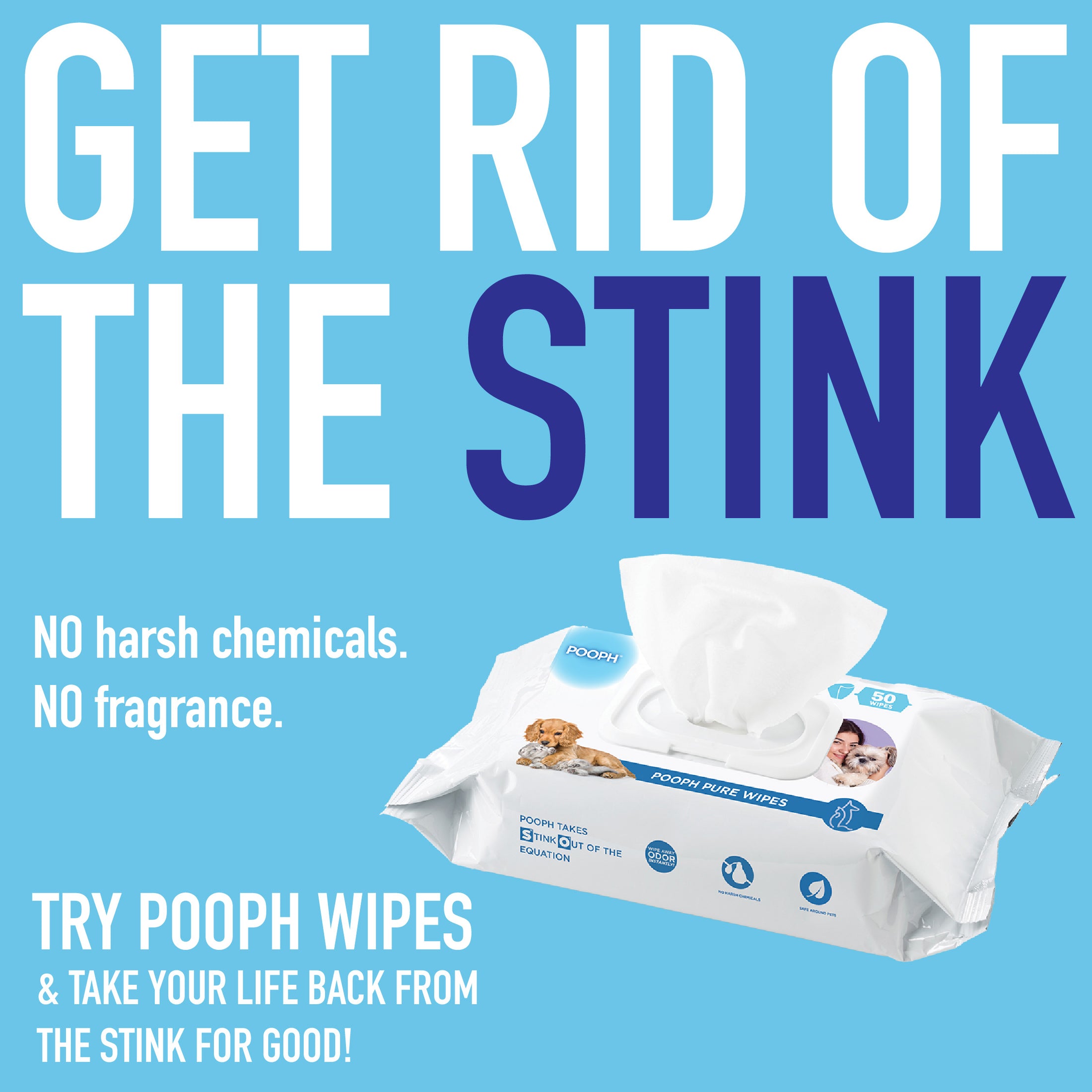 POOPH® Pure Wipes