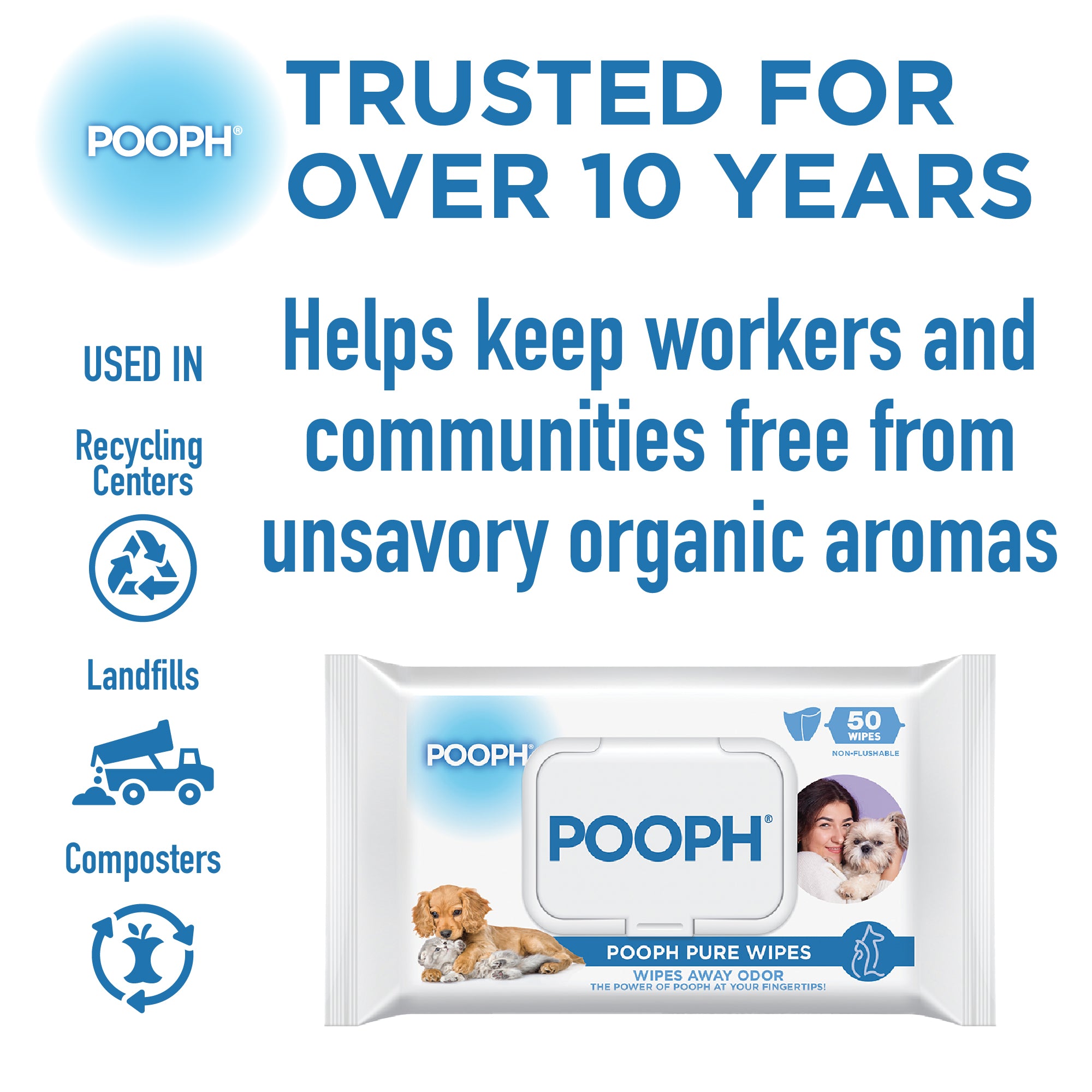 POOPH® Pure Wipes™